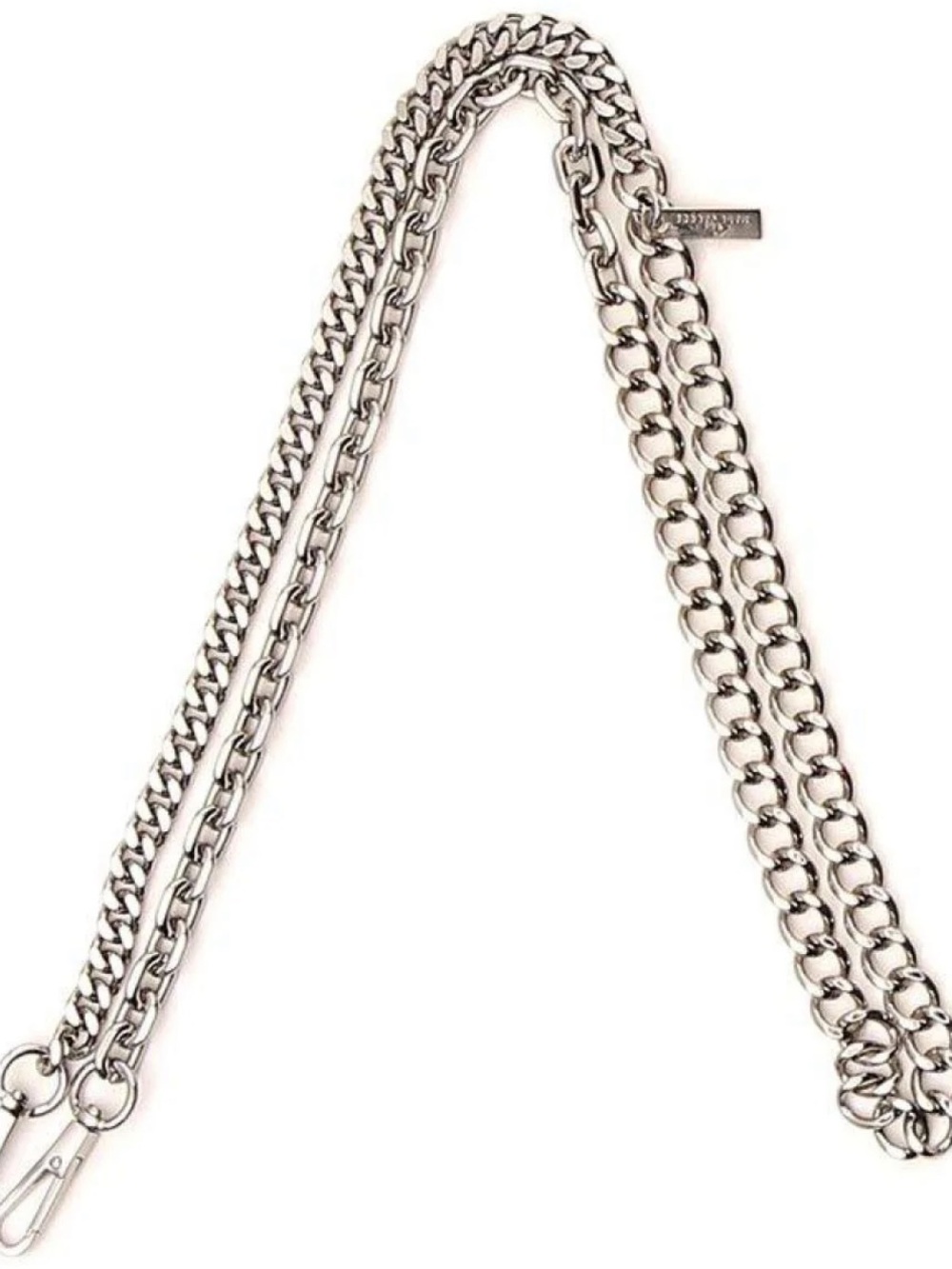 Marc Jacobs The Chain Strap in Silver NWT